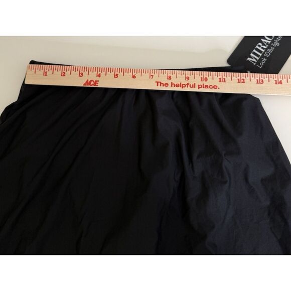 New Miraclesuit Black Solid Skirt Brief Swim Bottom Size US 8 Miracle Suit - Picture 5 of 9